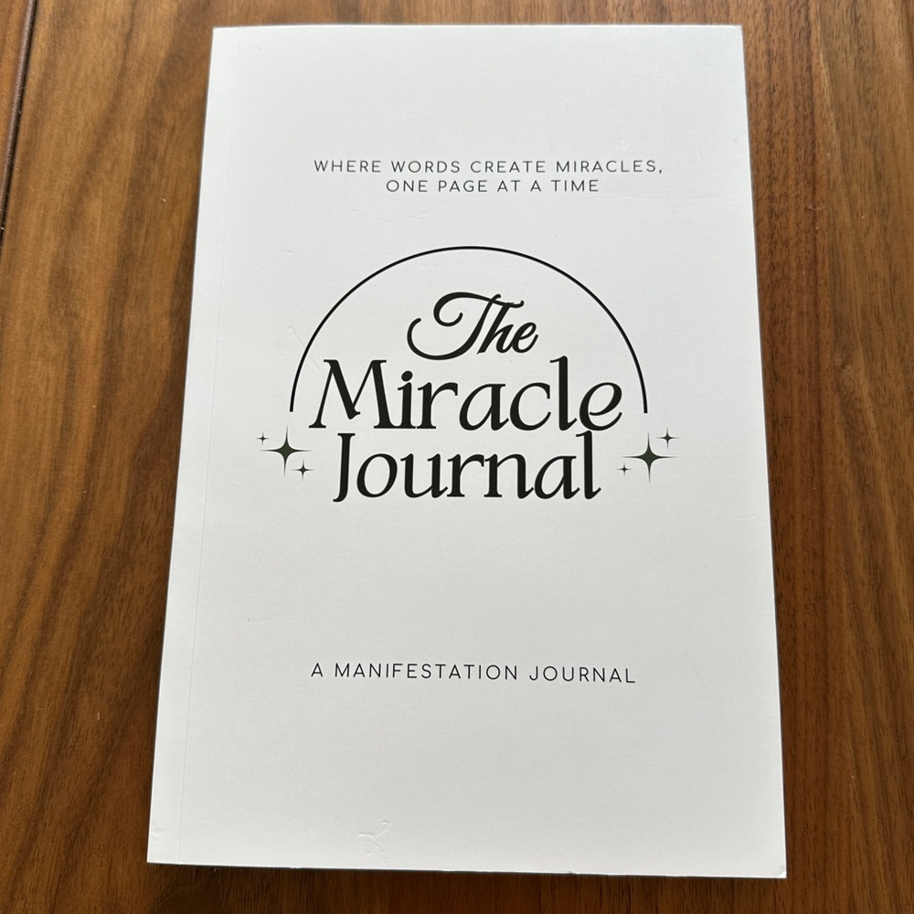 BOOK BUNDLE! The Miracle Journal & The Checklist Manifesto